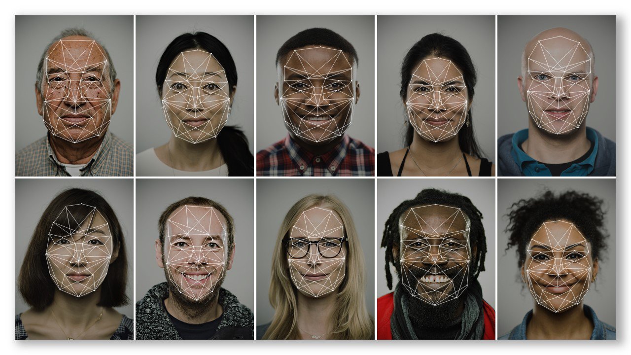 Grid of Diverse Faces