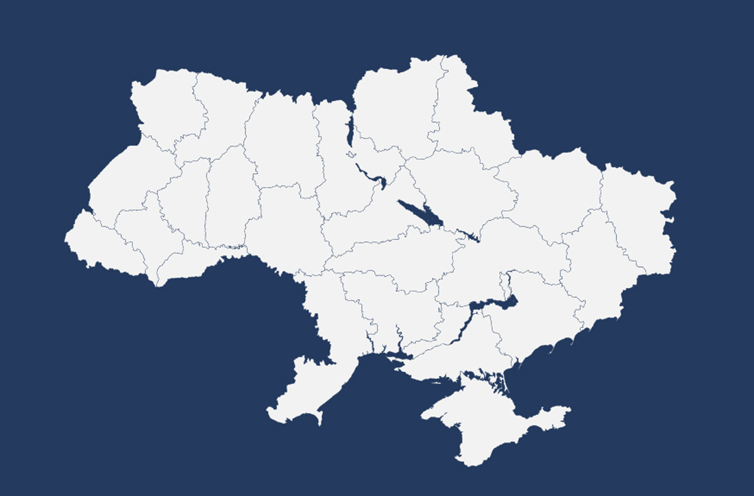 a map of Ukraine