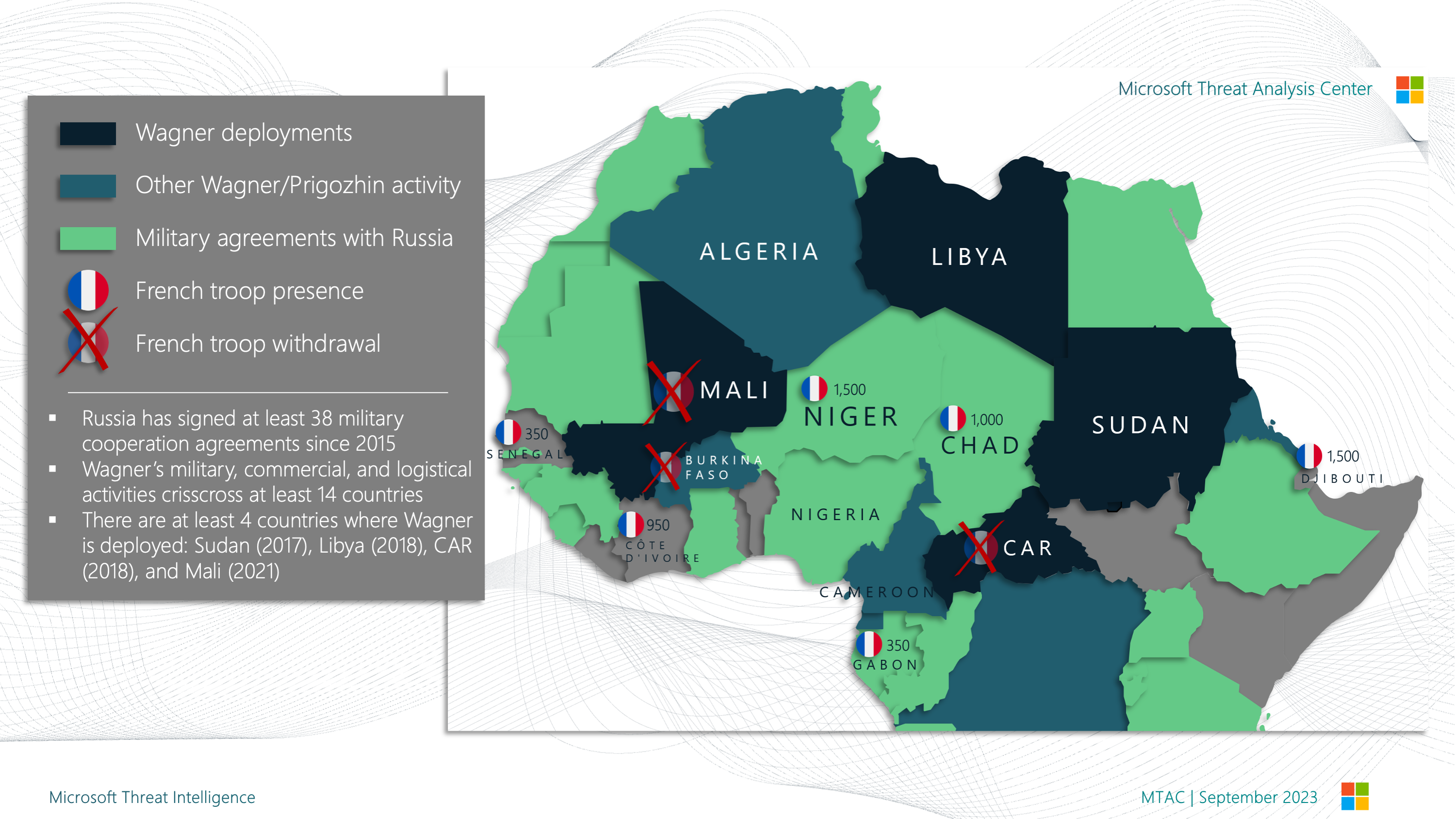 map of Africa